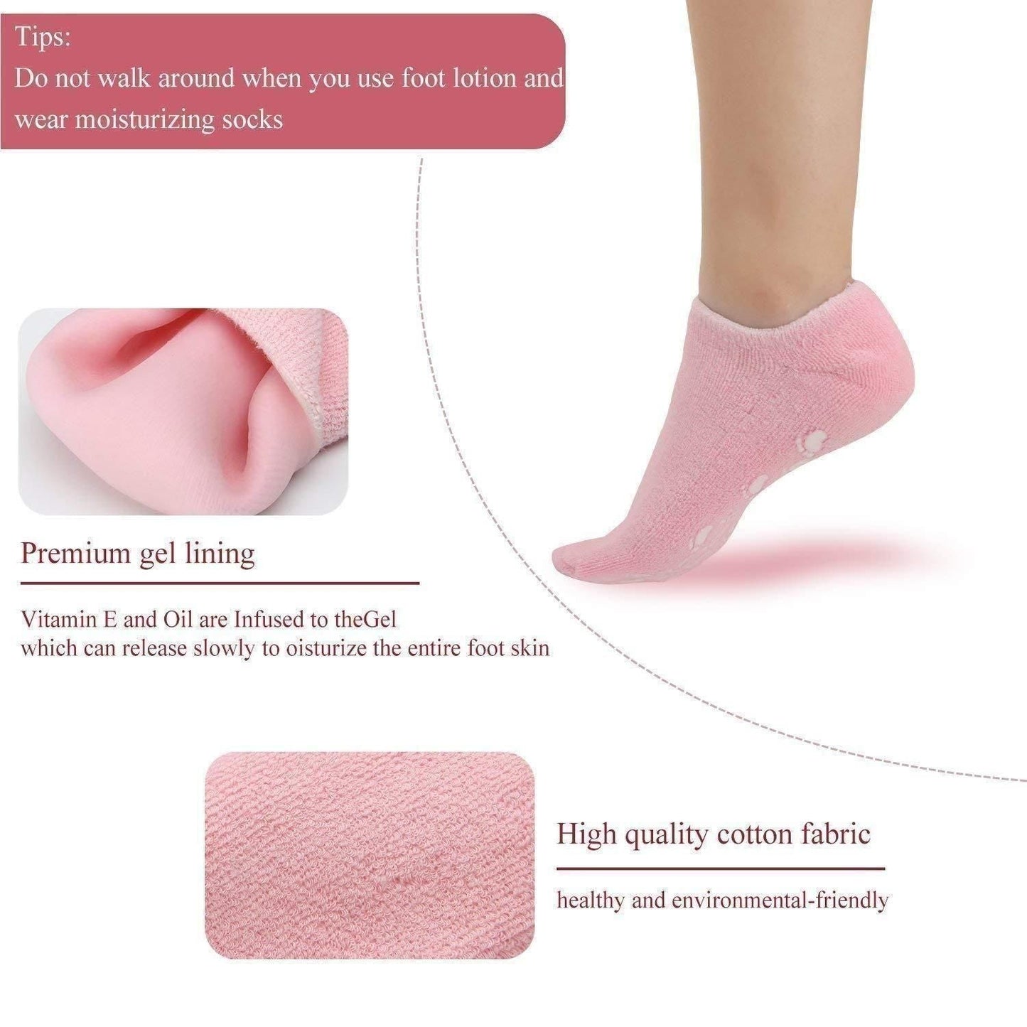 Yoga Socks with Grips -MC