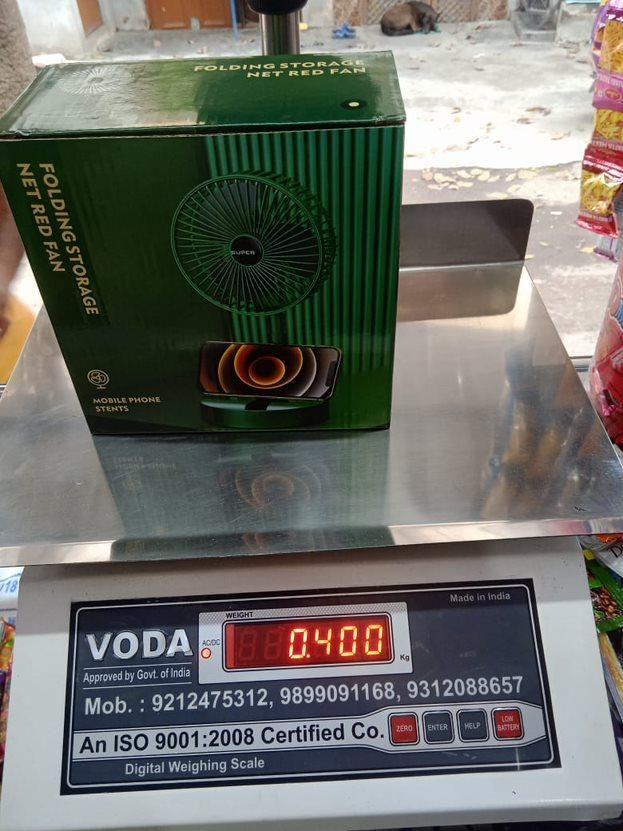 Powerful Rechargeable Table Fan -SC