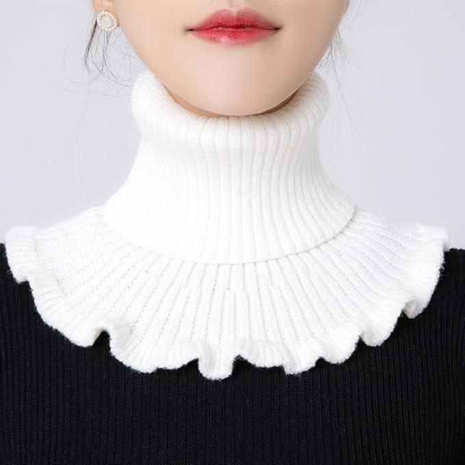 Hand Knitted Winter Collar Neck (Assorted Color) -WC