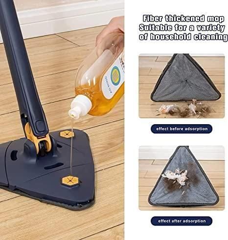 Blue Squeezing Triangle Cleaning Mop -LC