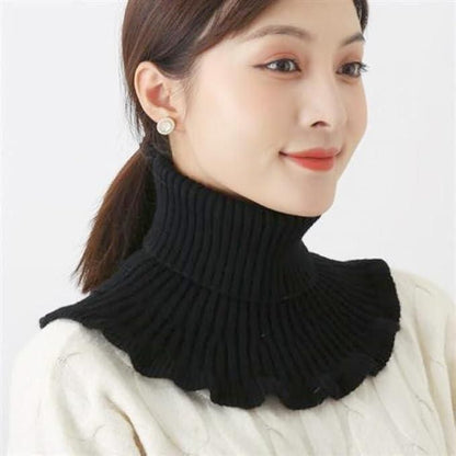 Hand Knitted Winter Collar Neck (Assorted Color) -WC