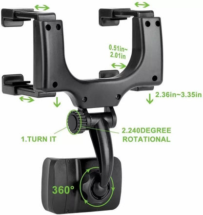 Mirror Mount Truck Auto Bracket Holder Cradle -MC