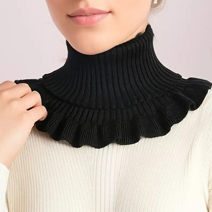 Hand Knitted Winter Collar Neck (Assorted Color) -WC