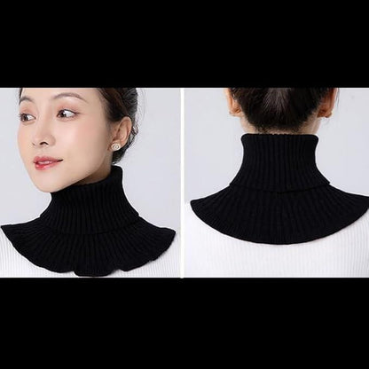 Hand Knitted Winter Collar Neck (Assorted Color) -WC