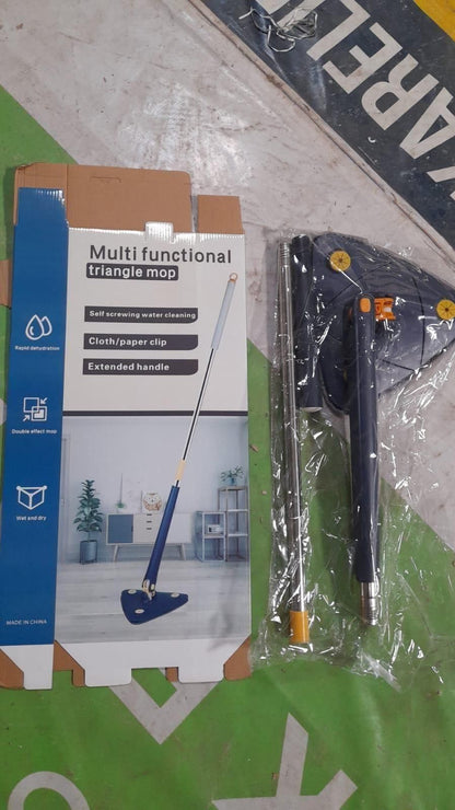 Blue Squeezing Triangle Cleaning Mop -LC